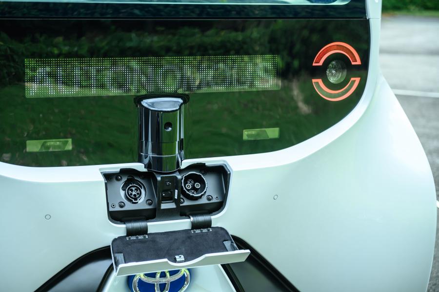Панель приборов Toyota e-Palette 2019 года  (фото 27 из 29)